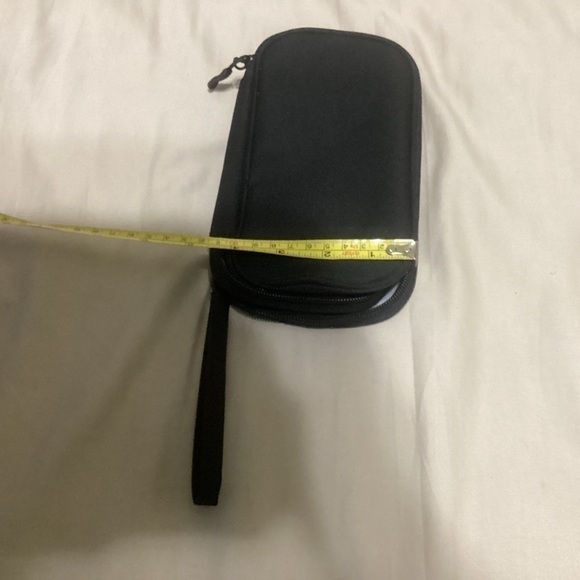 Black Electronic Travel Organizer Bag Pouch, Electronic Accessories Carry Case - Picture 6 of 6